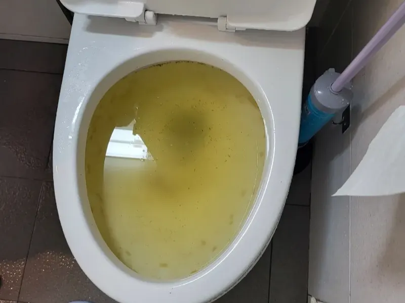 완주 변기막힘 작업사례 3